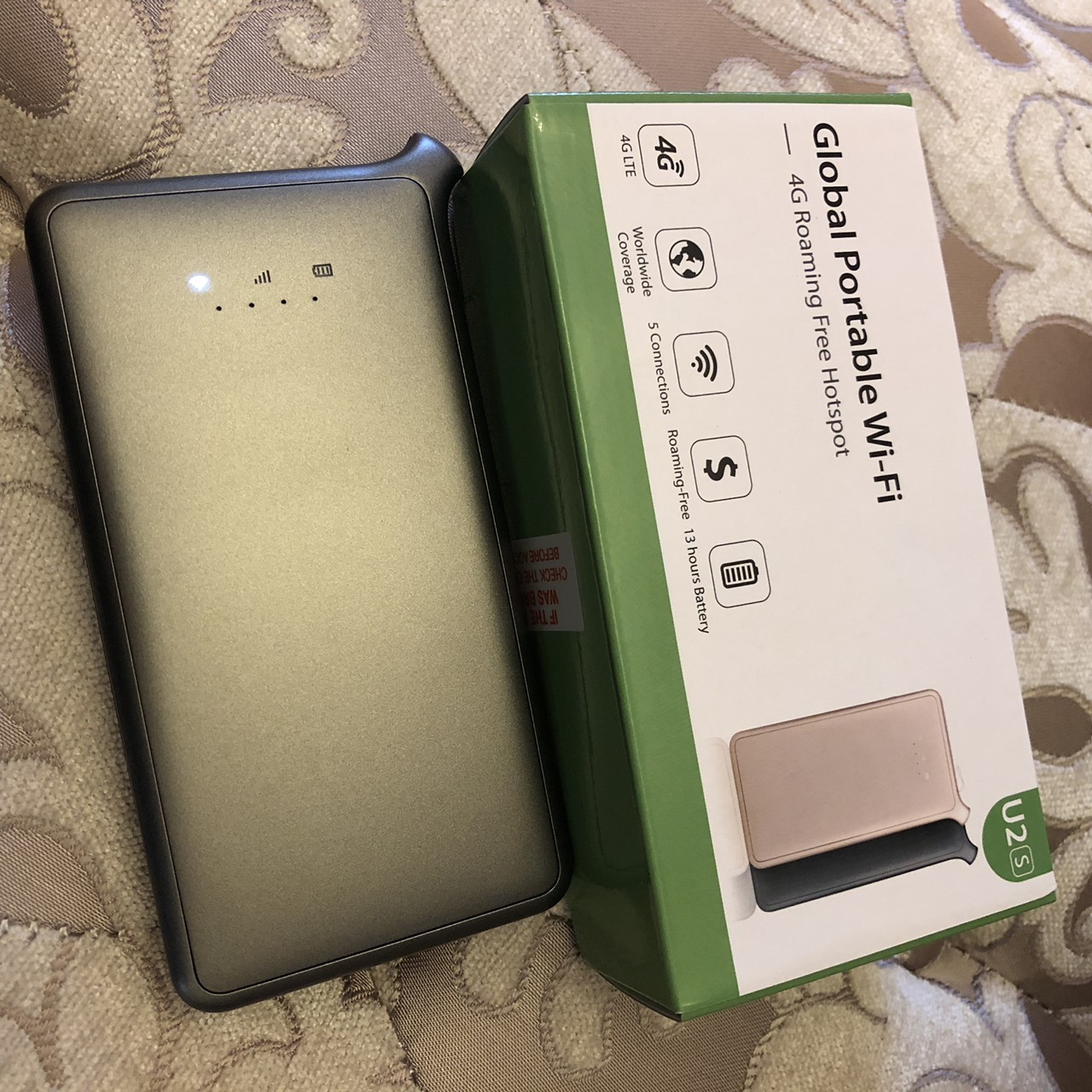 Wi-Fi環境整いました。